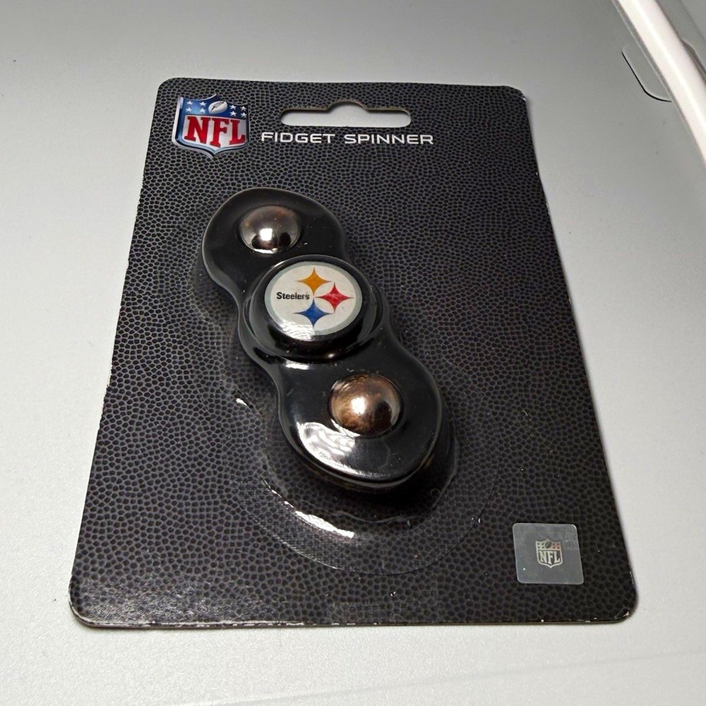 Pittsburgh Steelers NFL Flik Fidget Spinner Aminco New Sealed